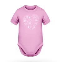 dětské body - BABY CYCLING LOVER - růžová 0-6 MONTHS