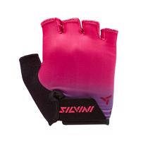 Dětské cyklo rukavice Silvini Anapi CA2287 black-fuchsia