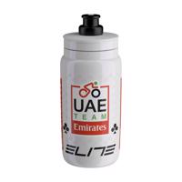 ELITE Cyklistická láhev na vodu - FLY 550 UAE TEAM EMIRATES 2025 - bílá/vícebarevná