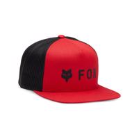 FOX Cyklistická čepice - ABSOLUTE MESH SNAPBACK - červená UNI