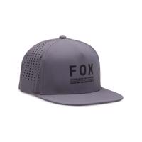 FOX Cyklistická čepice - NON STOP TECH SNAPBACK - šedá UNI