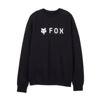 FOX Cyklistická mikina - ABSOLUTE FLEECE CREW - černá XL