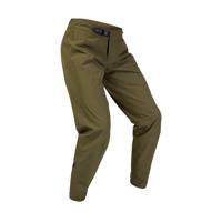 FOX Cyklistické kalhoty dlouhé bez laclu - RANGER 2.5L WATER - zelená XL