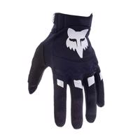 FOX Cyklistické rukavice dlouhoprsté - DIRTPAW - černá/bílá S