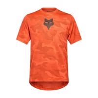 FOX Cyklistické triko s krátkým rukávem - RANGER TRU DRI - oranžová 2XL
