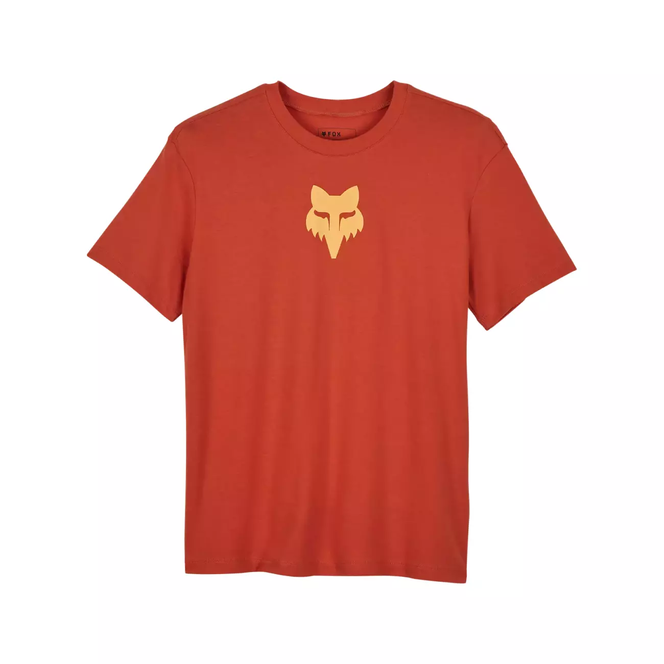 FOX Cyklistické triko s krátkým rukávem - W FOX HEAD - oranžová