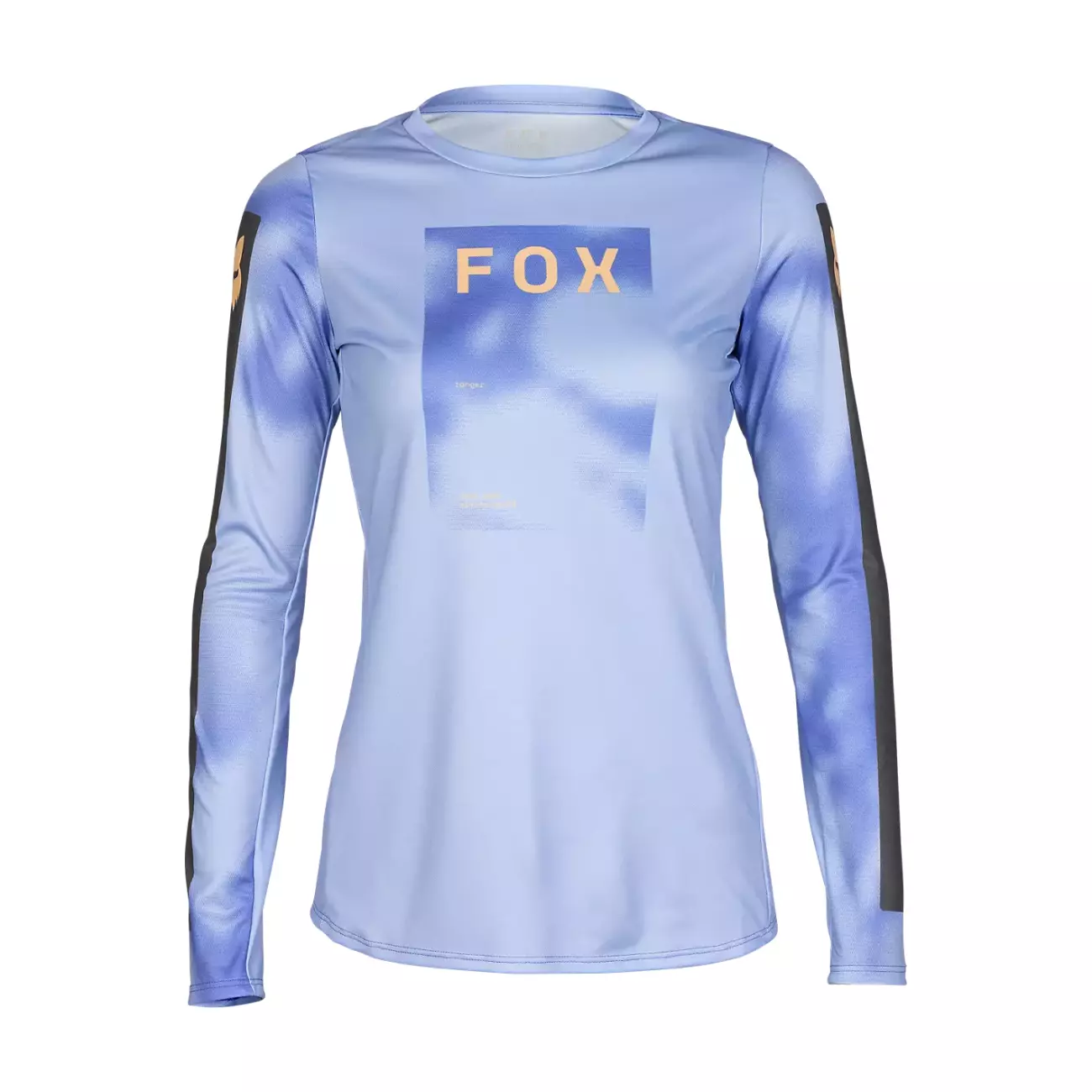 FOX Cyklistický dres s dlouhým rukávem letní - W RANGER - světle modrá M
