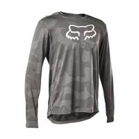 FOX Cyklistický dres s dlouhým rukávem zimní - RANGER - šedá 2XL