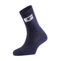 GAERNE Cyklistické ponožky klasické - PROFESSIONAL - modrá/bílá L-XL