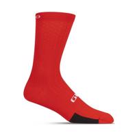 GIRO Cyklistické ponožky klasické - HRC TEAM - červená M