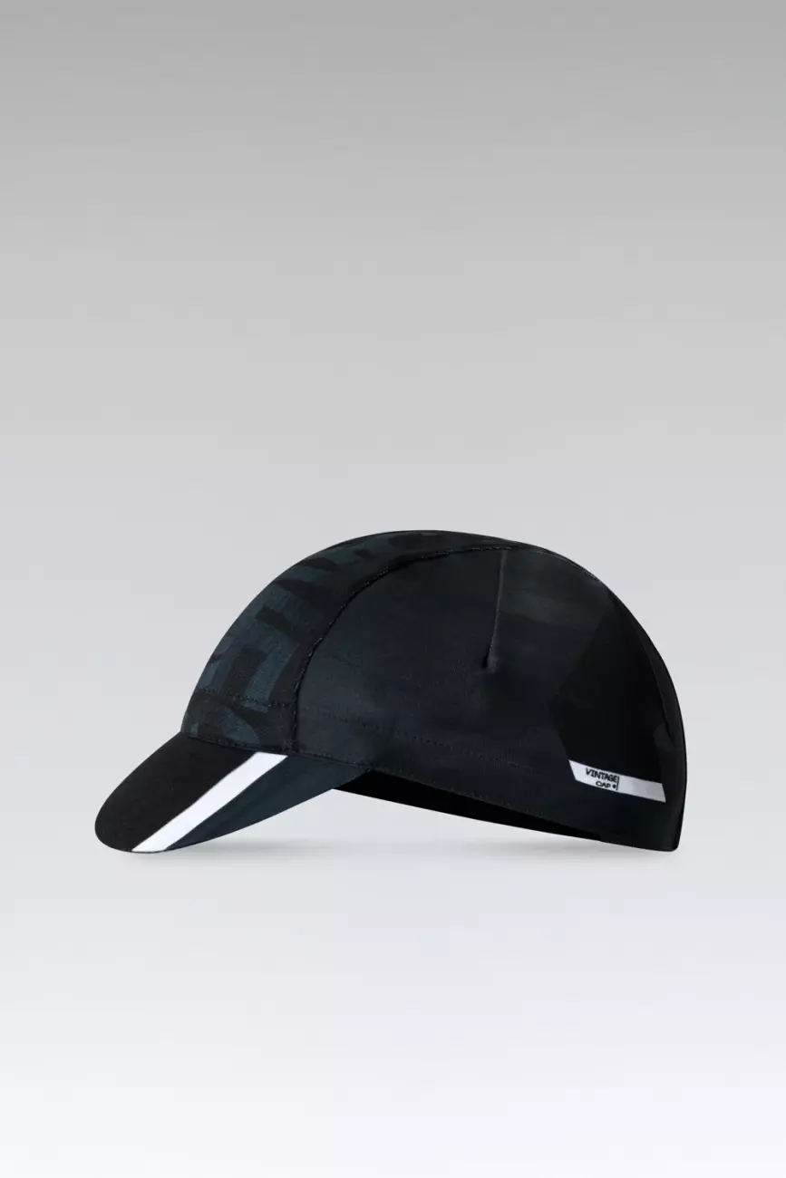 GOBIK Cyklistická čepice - GORRA VINTAGE - černá UNI