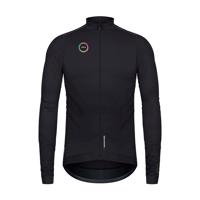 GOBIK Cyklistická zateplená bunda - ARMOUR THERMAL - černá 2XL