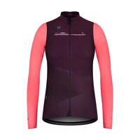 GOBIK Cyklistická zateplená bunda - SKIMO PRO THERM LADY - fialová/růžová XS