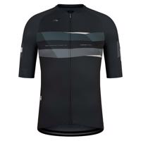 GOBIK Cyklistický dres s krátkým rukávem - CX PRO 2.0 - antracitová 4XL