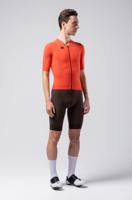 GOBIK Cyklistický dres s krátkým rukávem - CX SOLID - červená
