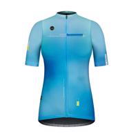 GOBIK Cyklistický dres s krátkým rukávem - STARK ZIRCON LADY - modrá/světle modrá