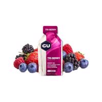 GU Cyklistická výživa - ENERGY GEL 32 G TRI BERRY