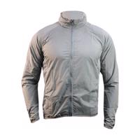 HAVEN Cyklistická větruodolná bunda - CITYR-ID - stříbrná 3XL