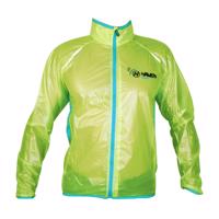 HAVEN Cyklistická větruodolná bunda - RAINSHIELD - modrá/zelená XL