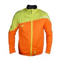 HAVEN Cyklistická větruodolná bunda - TRUFEEL - oranžová M