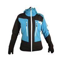 HAVEN Cyklistická zateplená bunda - POLARTIS WOMEN - modrá 2XL