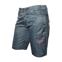 HAVEN Cyklistické kalhoty krátké bez laclu - ICE LOLLY II LADY - šedá/růžová S