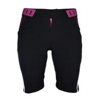 HAVEN Cyklistické kalhoty krátké bez laclu - SINGLETRAIL LADY - růžová/černá L