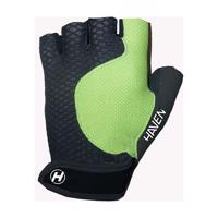 HAVEN Cyklistické rukavice krátkoprsté - KIOWA - černá/zelená