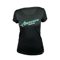 HAVEN Cyklistický dres s krátkým rukávem - AMAZON SHORT  - černá/zelená XL