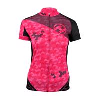 HAVEN Cyklistický dres s krátkým rukávem - SINGLETRAIL NEO WOMEN - růžová L