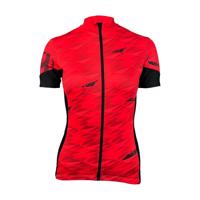 HAVEN Cyklistický dres s krátkým rukávem - SKINFIT NEO WOMEN - červená/černá S