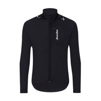 HOLOKOLO Cyklistická větruodolná bunda - WIND/RAIN - černá 2XL