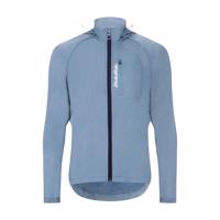 HOLOKOLO Cyklistická voděodolná pláštěnka - WIND/RAIN - šedá 6XL