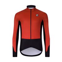 HOLOKOLO Cyklistická zateplená bunda - CLASSIC - černá/červená 2XL