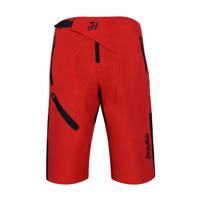 HOLOKOLO Cyklistické kalhoty krátké bez laclu - TRAILBLAZE - červená 3XL
