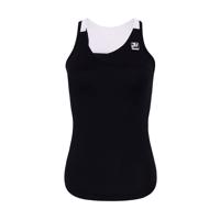 HOLOKOLO Cyklistický dres bez rukávů - ENERGY LADY - černá/bílá XS