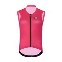HOLOKOLO Cyklistický dres bez rukávů - PURE LADY - růžová XL