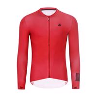 HOLOKOLO Cyklistický dres s dlouhým rukávem letní - VICTORIOUS ELITE - červená XS