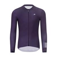 HOLOKOLO Cyklistický dres s dlouhým rukávem letní - VICTORIOUS ELITE - fialová 2XL
