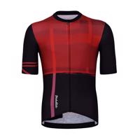 HOLOKOLO Cyklistický dres s krátkým rukávem - AMOROUS ELITE - černá/červená M