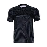 HOLOKOLO Cyklistický dres s krátkým rukávem - BLACK VIBE MTB - černá S