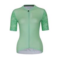 HOLOKOLO Cyklistický dres s krátkým rukávem - FRESH ELITE LADY - zelená