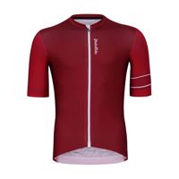 HOLOKOLO Cyklistický dres s krátkým rukávem - HAPPY ELITE - červená XL