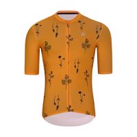 HOLOKOLO Cyklistický dres s krátkým rukávem - METTLE - oranžová XL