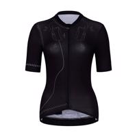 HOLOKOLO Cyklistický dres s krátkým rukávem - PLAYFUL ELITE LADY - černá L