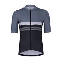HOLOKOLO Cyklistický dres s krátkým rukávem - SPORTY - šedá