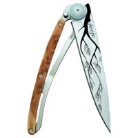 Kapesní nůž Deejo 1CBG22 titan 37g, juniper, Tree