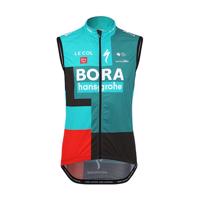 LE COL Cyklistická vesta - BORA HANSGROHE 2022 - černá/zelená/červená XL