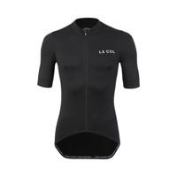 LE COL Cyklistický dres s krátkým rukávem - HORS CATEGORIE II - černá M