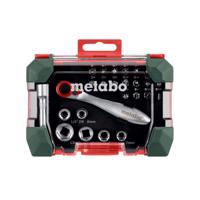 METABO Cyklistické nářadí - BIT AND RATCHET BOX - černá